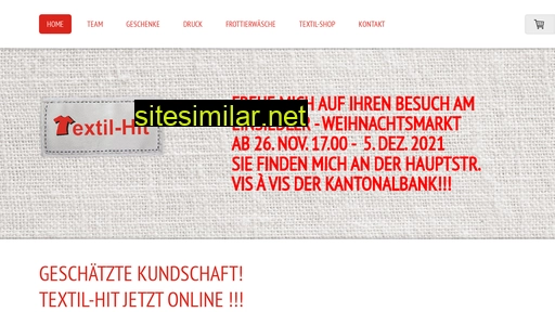textilhit.ch alternative sites
