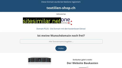 textilien-shop.ch alternative sites