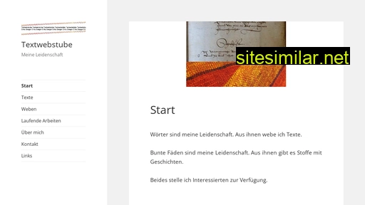 textwebstube.ch alternative sites