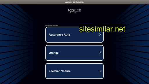 tgag.ch alternative sites