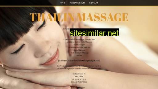 thailin-massage.ch alternative sites