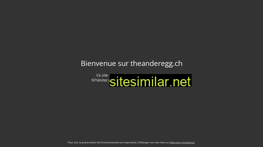 theanderegg.ch alternative sites