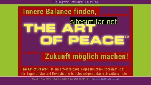 theartofpeace.ch alternative sites