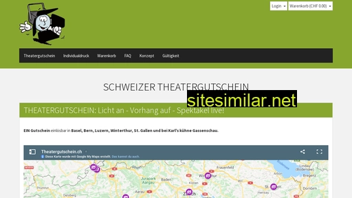 Theatergutschein similar sites