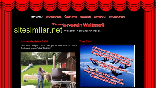 theaterwallenwil.ch alternative sites