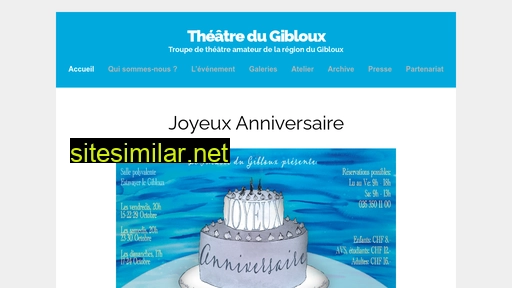 theatredugibloux.ch alternative sites