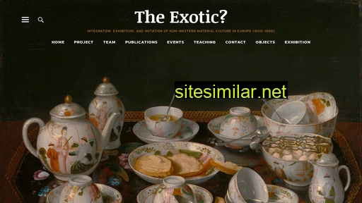 Theexotic similar sites