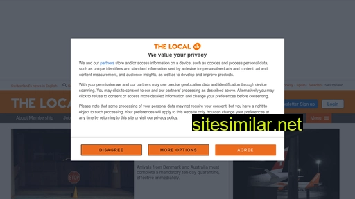 thelocal.ch alternative sites