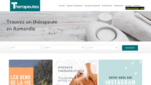 therapeutes.ch alternative sites