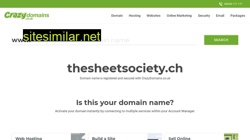 thesheetsociety.ch alternative sites
