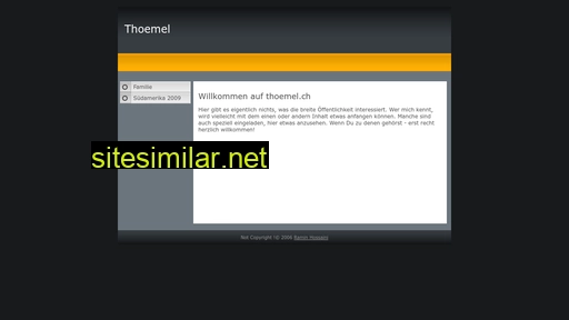 thoemel.ch alternative sites