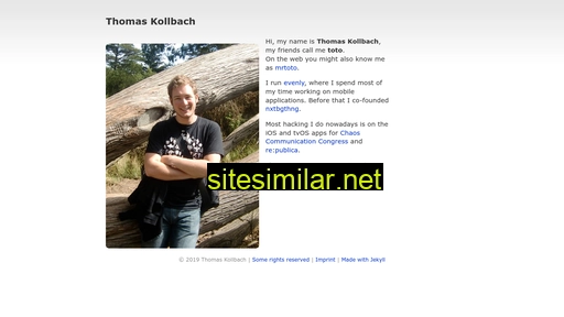 thomas.kollba.ch alternative sites