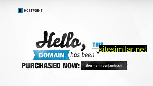 thormann-benjamin.ch alternative sites