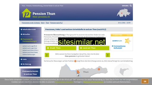thun-pension.ch alternative sites