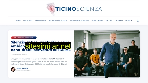 Ticinoscienza similar sites
