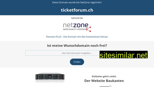 ticketforum.ch alternative sites