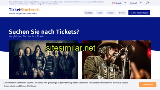 ticketstarter.ch alternative sites