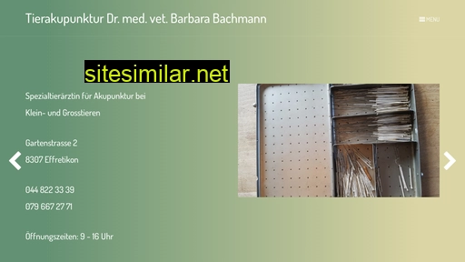 tierakupunktur-bachmann.ch alternative sites