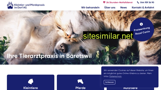 tierarzt-baeretswil.ch alternative sites