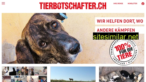tierbotschafter.ch alternative sites