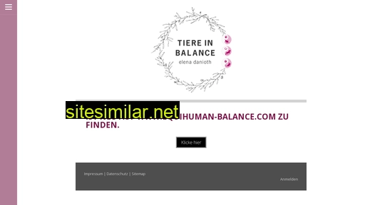 tiereinbalance.ch alternative sites