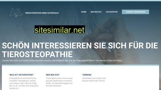 tierosteo-schuepbach.ch alternative sites