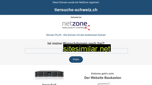 tiersuche-schweiz.ch alternative sites