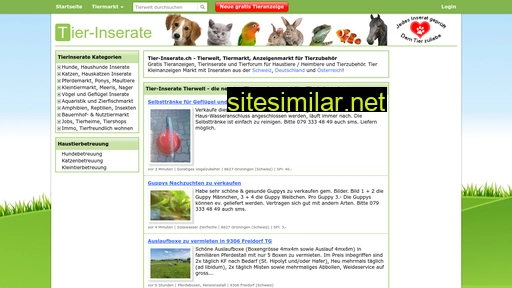 tier-inserate.ch alternative sites