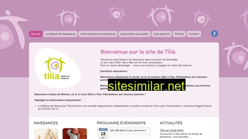 Tilia-naissance similar sites