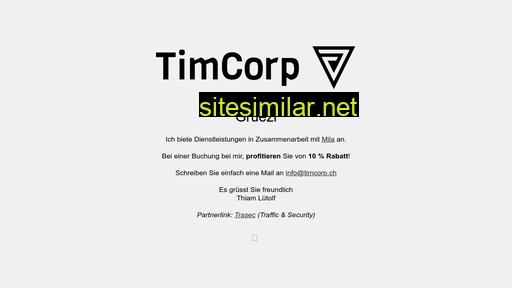 timcorp.ch alternative sites
