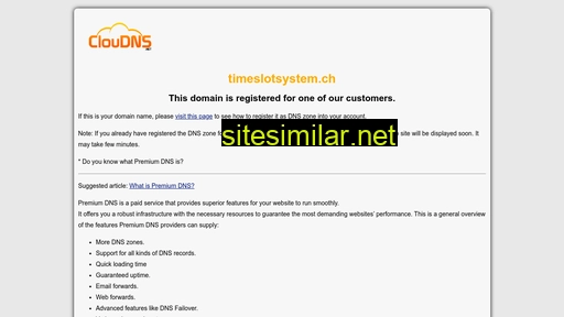 timeslotsystem.ch alternative sites