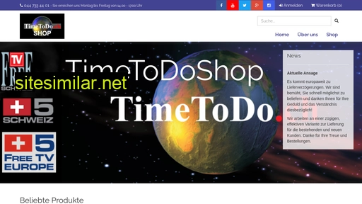 timetodoshop.ch alternative sites