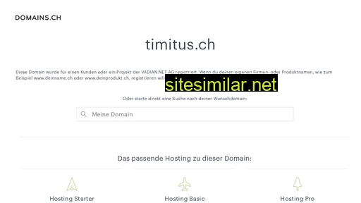 Timitus similar sites