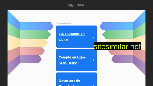 tipgame.ch alternative sites