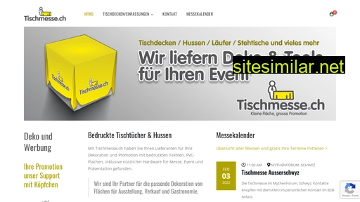 tischmesse.ch alternative sites