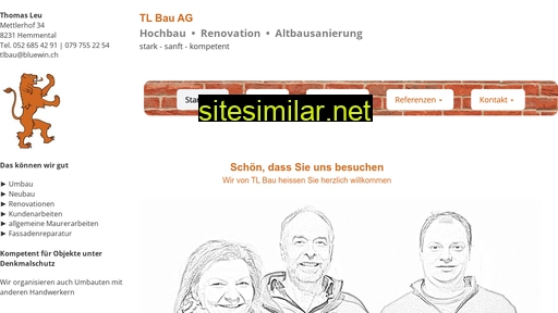 tlbau.ch alternative sites