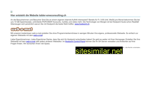 tobler-smeconsulting.ch alternative sites