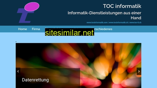 tocinformatik.ch alternative sites