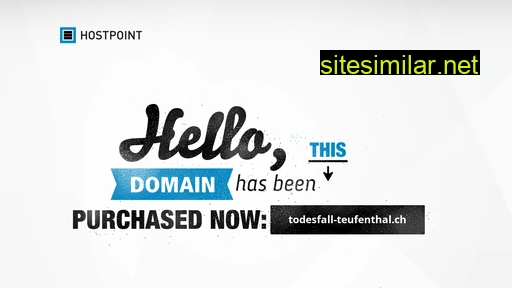 todesfall-teufenthal.ch alternative sites