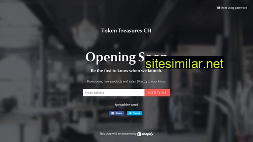 tokentreasures.ch alternative sites