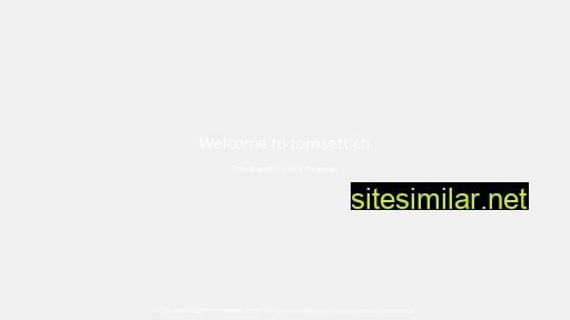tomsett.ch alternative sites