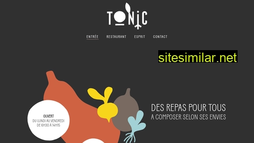 tonic-restaurant.ch alternative sites