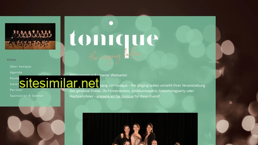 tonique.ch alternative sites