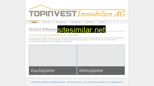 topinvest.ch alternative sites