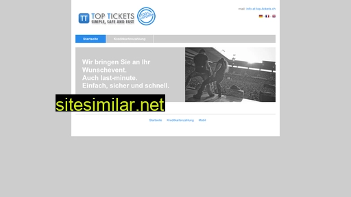 top-tickets.ch alternative sites