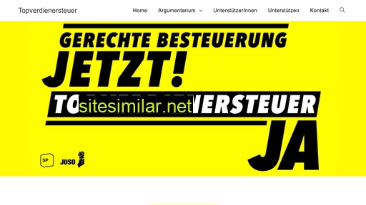 topverdienersteuer.ch alternative sites