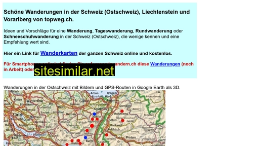 topweg.ch alternative sites