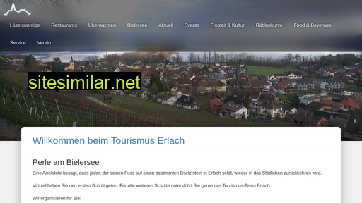 tourismus-erlach.ch alternative sites