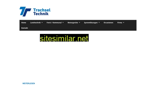 trachsel-technik.ch alternative sites