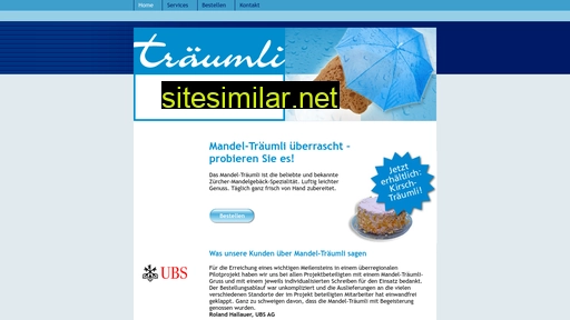 traeumlibeck.ch alternative sites